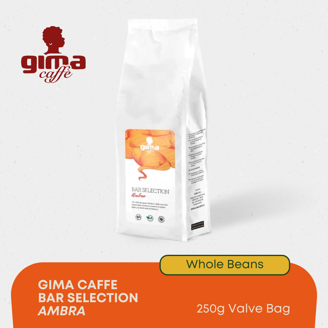 Gima Caffe Bar Selection Ambra Whole Beans (250g)