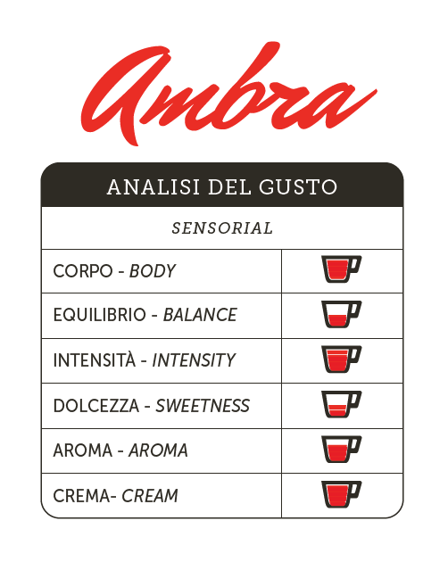 Gima Caffe Bar Selection Ambra Whole Beans (250g)