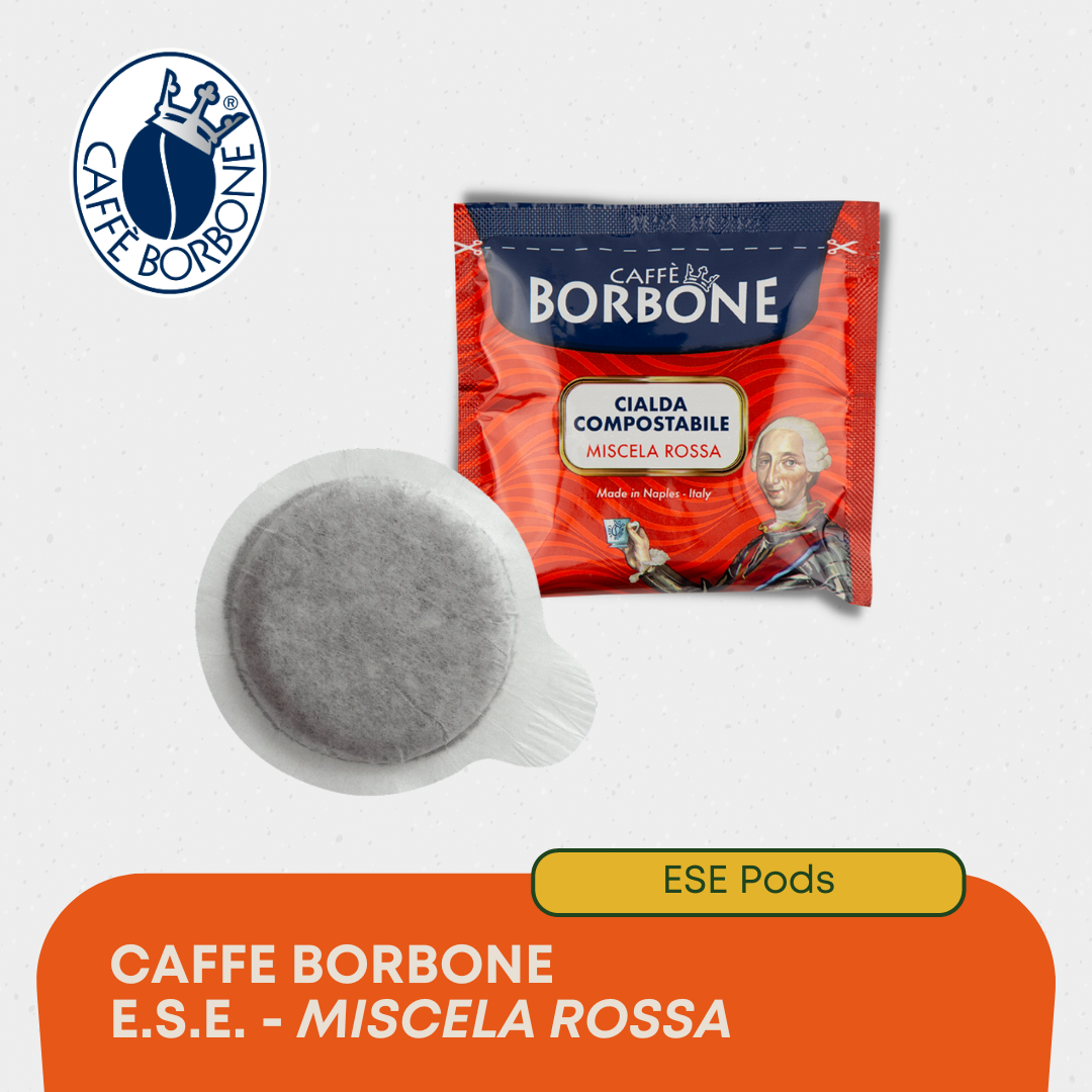 Caffe Borbone Miscela Rossa ESE Pod – Pocofino