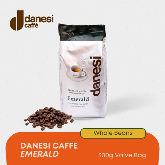 Danesi Emerald Whole Beans Valve Bag (500g)
