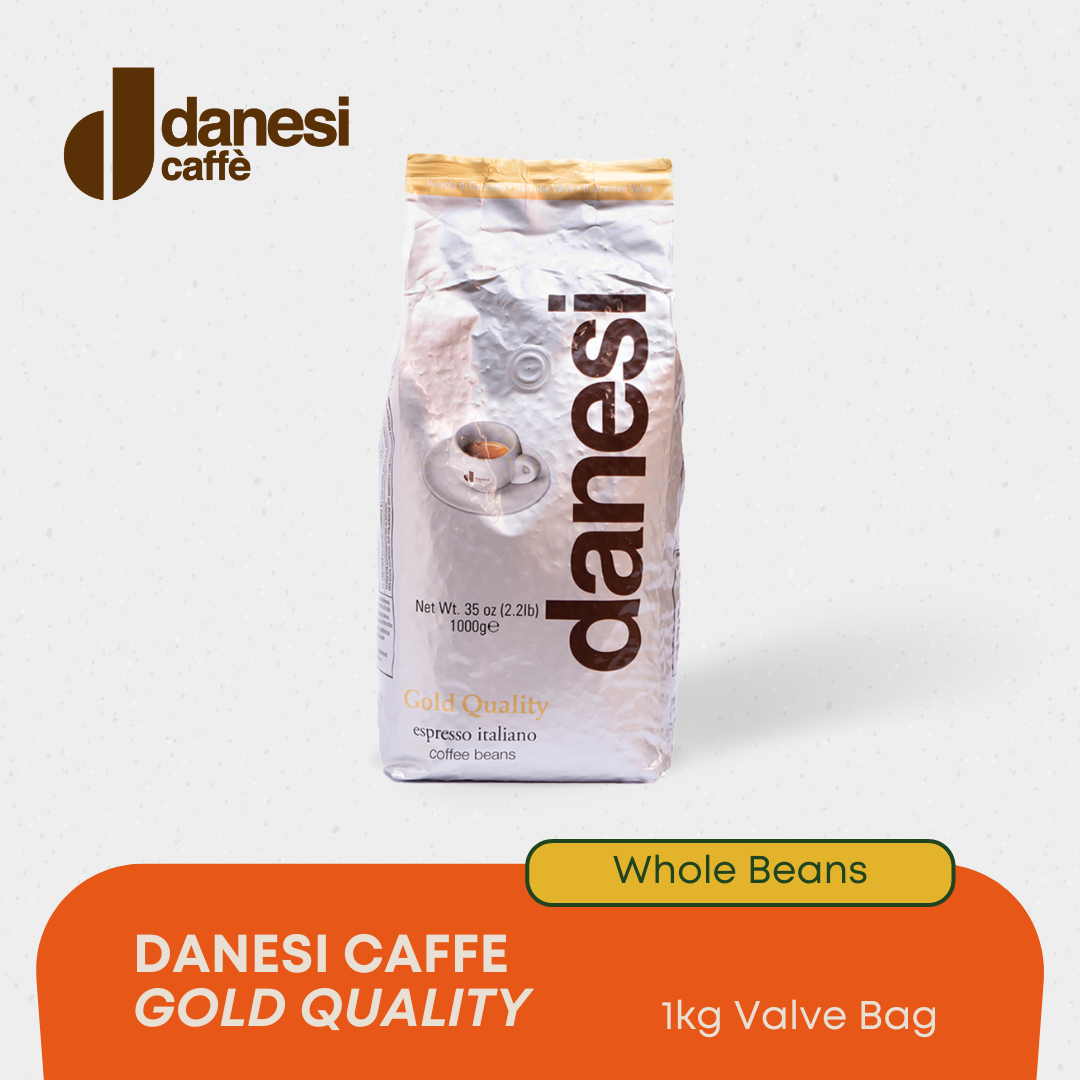 Danesi Gold Quality Whole Beans Valve Bag (1kg)