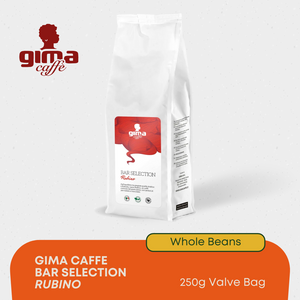 Gima Caffe Bar Selection Rubino Whole Beans (250g)