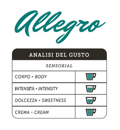 Gima Caffe Allegro Nespresso Pods (10 pc)